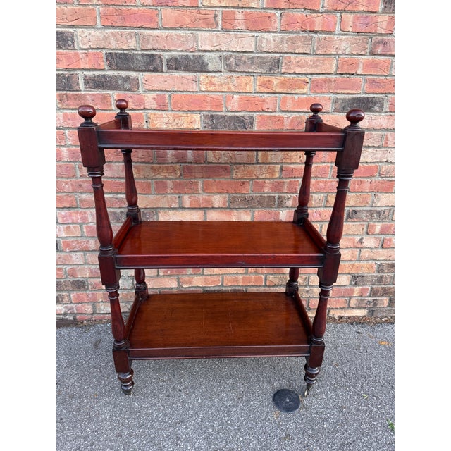 Wood 19th Century English Trolley Etagere For Sale - Image 7 of 8