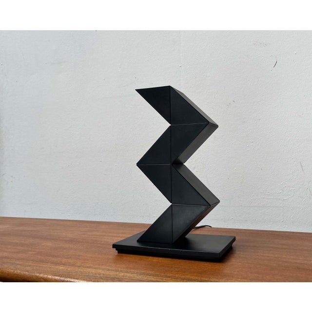Postmodern Model Z-Lite Zig Zag Flexible Table Lamp, 1980s For Sale - Image 17 of 18