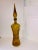 Empoli Mid-Century Modern Empoli Genie Gold Decorative Bottle and Topper For Sale - Image 4 of 9