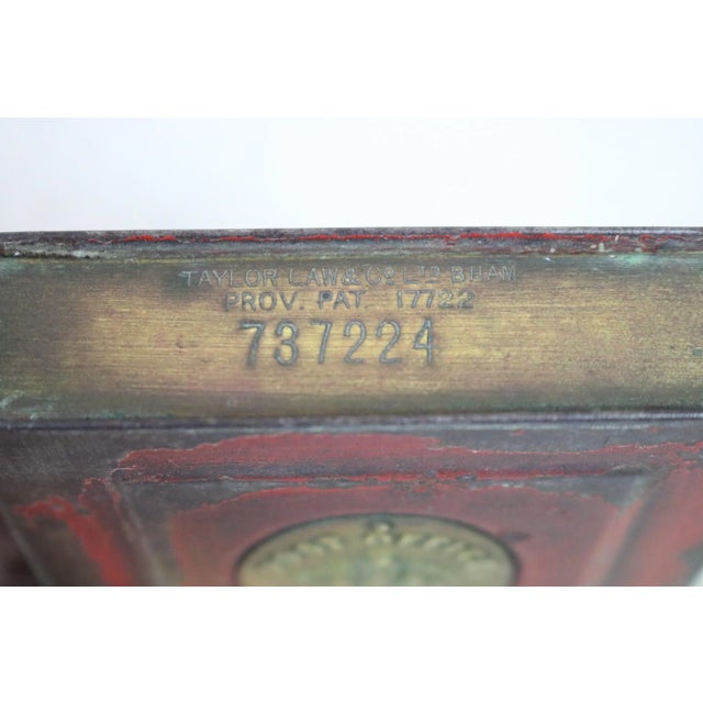 Metal Early 20th Century English Post Office Savings Bank For Sale - Image 7 of 8