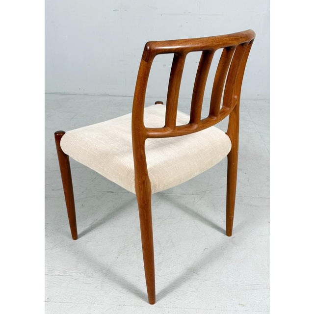 Vintage Dining Chairs in Teak by Niels Otto Møller for JL Møllers, 1970s, Set of 4 For Sale - Image 14 of 18