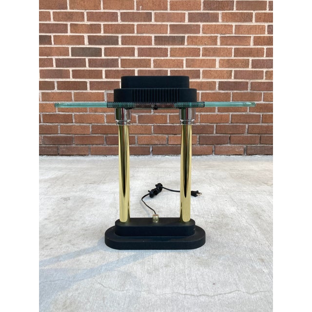 1980s Memphis Style Desk Lamp Robert Sonneman for Kovacs For Sale - Image 5 of 13