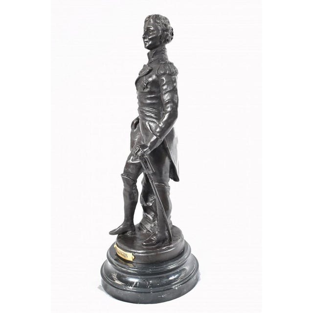 Bronze English Military Duke of Wellington Figurine, 1995 For Sale - Image 10 of 14