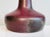 1960s Brown and Ruby ​​Red Studio Ceramic Art Bottleneck Vase by Jürgen Riecke, Germany, 1960s For Sale - Image 5 of 15