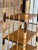 19th Century Victorian Aesthetic Movement Burnt Bamboo Etagere Shelf For Sale - Image 10 of 12