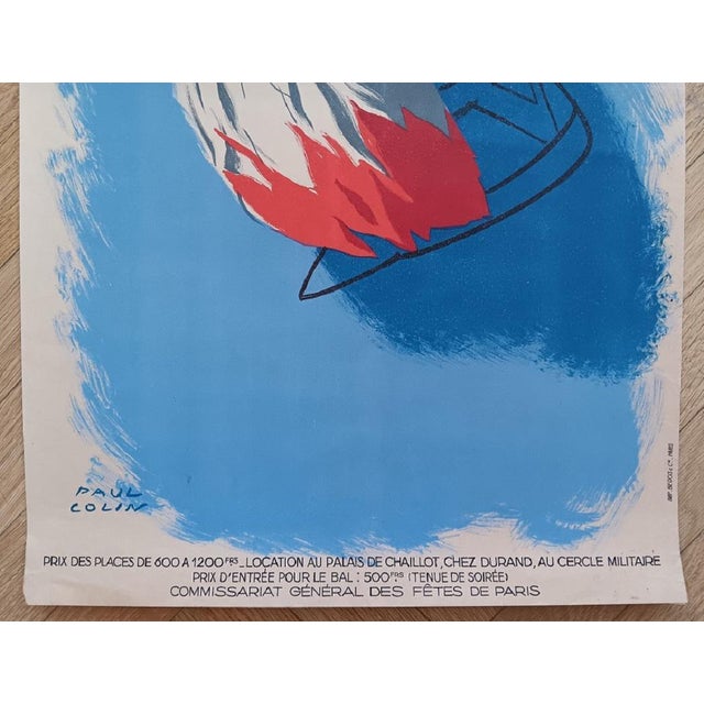 Original Poster: The Night of Saint Cyr after Paul Colin, 1949 For Sale - Image 4 of 9