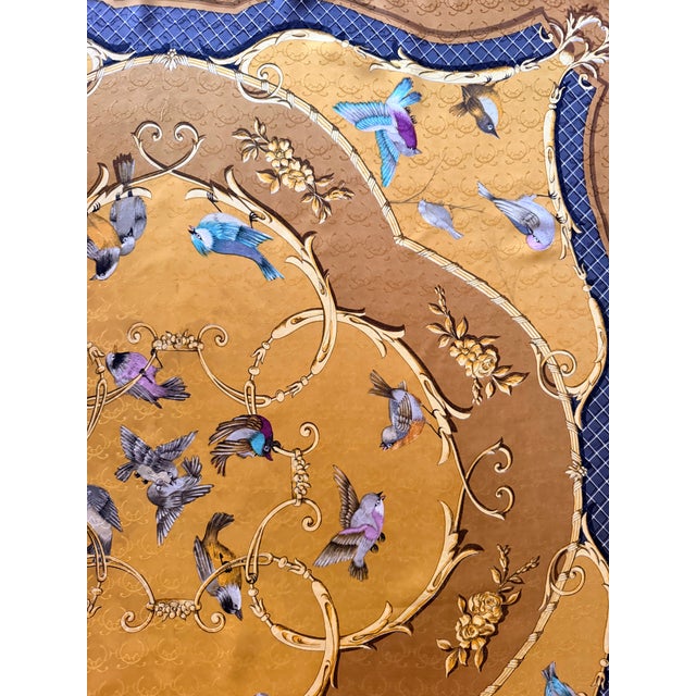 Hermès La Clé Des Champs 1965 Silk Scarf Designed by Françoise Faconnet For Sale In New York - Image 6 of 11