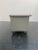 Metal Painted Metal Desk with Brown Leatherette Top from Mermelada Estudio, 1960s For Sale - Image 7 of 13