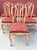 Vintage Mid 20c Gustavian Style Cerused Dining Chairs-Set of 6 For Sale - Image 11 of 12