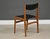 1960s 1960s Danish Modern Teak Black Dining Chairs - Set of 6 For Sale - Image 5 of 9