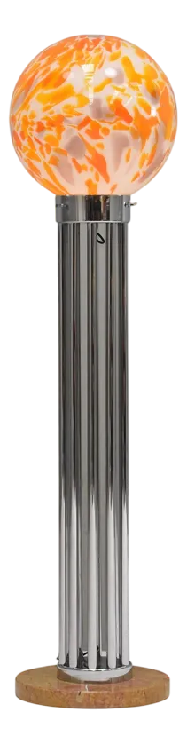 Globe Floor Lamp in Murano Glass and Marble by Goffredo Reggiani, Italy, 1970s