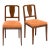 Pair of Walnut Dining Chairs, Vintage, French For Sale