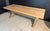 Bleached Oak Farmhouse Dining Table, 1920s For Sale - Image 3 of 16