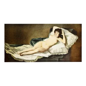 1954 After Goya "The Maja Nude", Vintage First Edition Full-Color Print