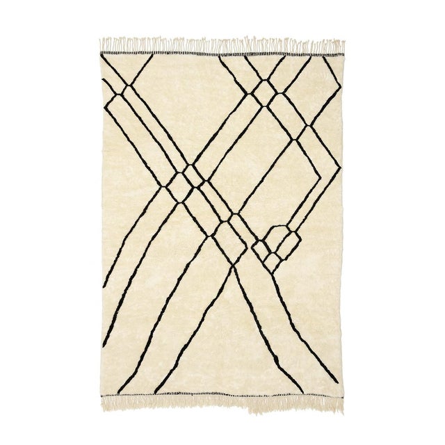 Hand-Knotted Wool Rug by Azele Studio For Sale - Image 11 of 11