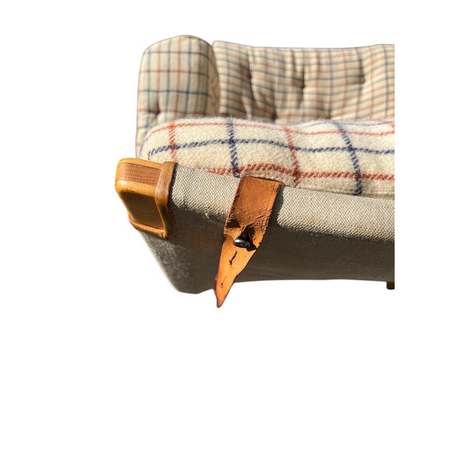 Beige Scandinavian Lounge Chair Pernilla by Bruno Mathsson for Dux, Sweden, 1960s For Sale - Image 8 of 11