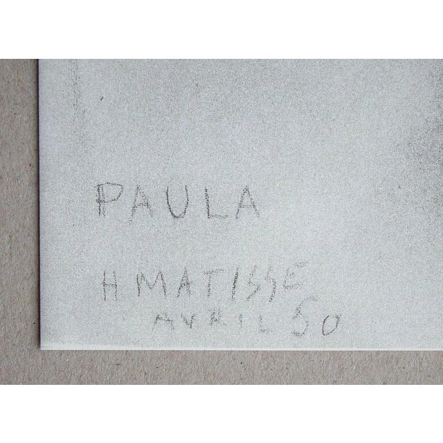 Henri Matisse, Paula, 1981, Lithograph For Sale - Image 7 of 13