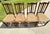 Antique Early 20th Century Carved Oak Jacobean Revival Side Dining Chairs-Set of 4 For Sale - Image 4 of 12