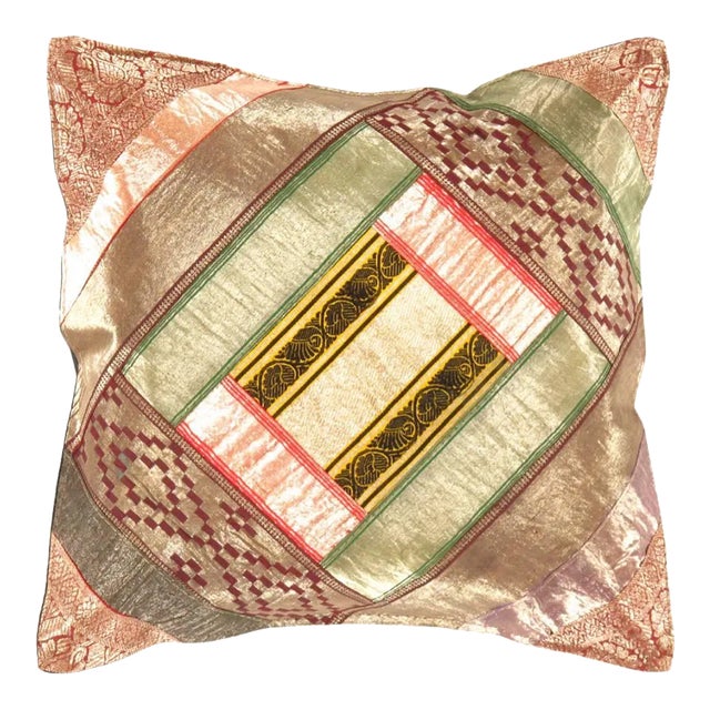 Decorative Pillow Covers Sari Silk For Sale