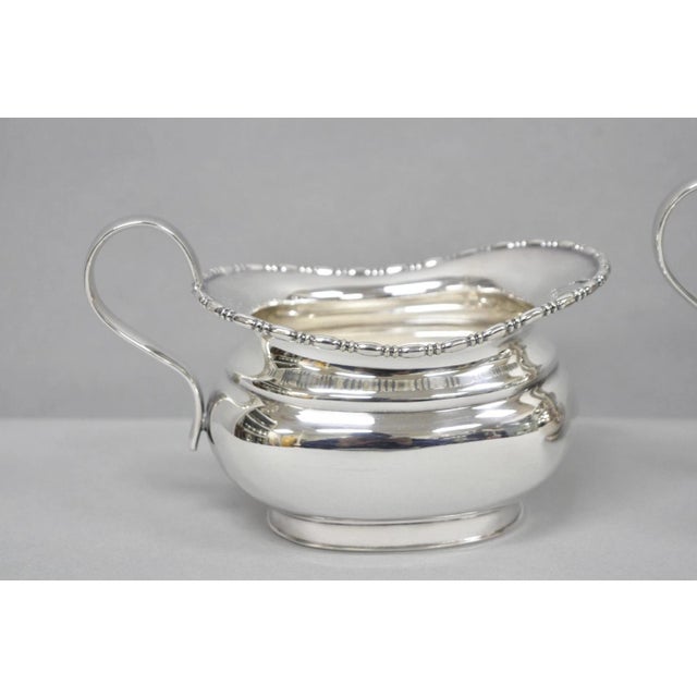 Antique William Adams Wa English Sheffield Victorian Silver Plated Tea Set - 5 Pc For Sale - Image 10 of 17
