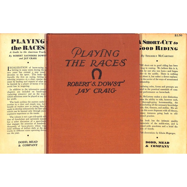 DOWST, Robert S. and CRAIG, Jay [183] pp. Dodd, Mead 1934 Third Edition 7 5/8" x 5 1/2" Jacket design by Paul Brown w/...