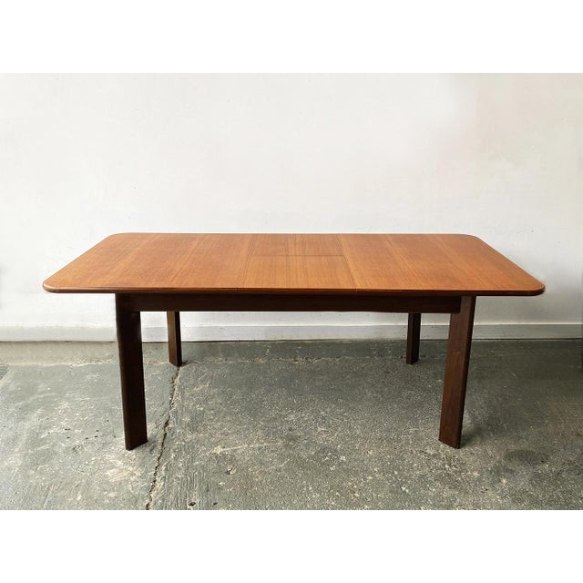 Brown Vintage Extending Dining Table in Teak from G-Plan, 1960s For Sale - Image 8 of 8