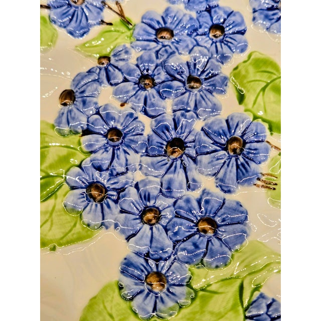 1988 Shafford Fleurs Du Jour Embossed Floral Dessert Plates — Set of 12 For Sale - Image 10 of 12