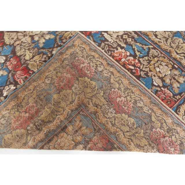 Antique Ukrainian Floral Rug, circa 1880 For Sale - Image 4 of 9