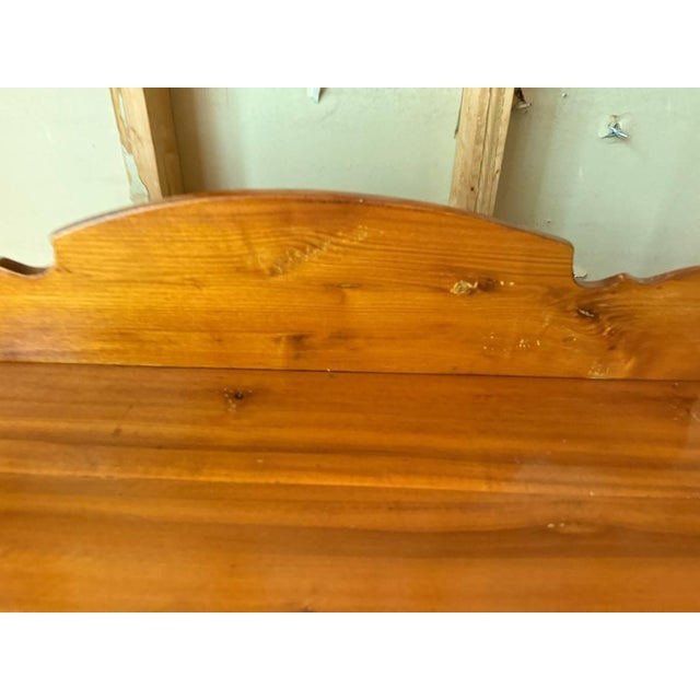 American Antique 19th Century Early American Primetive Style Pine Jelly Cupboard Cabinet For Sale - Image 3 of 18