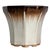 Mid 20th Century Octagonal Drip Glaze Ceramic Flower Pot For Sale - Image 4 of 8