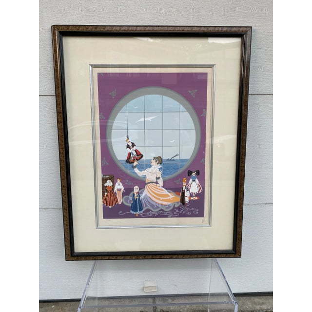 Erte Les Poupees Russes 1979 Serigraph For Sale - Image 9 of 9