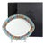Vintage Hot Flowers Fish Plate in Porcelain by Versace for Rosenthal, 2000s For Sale