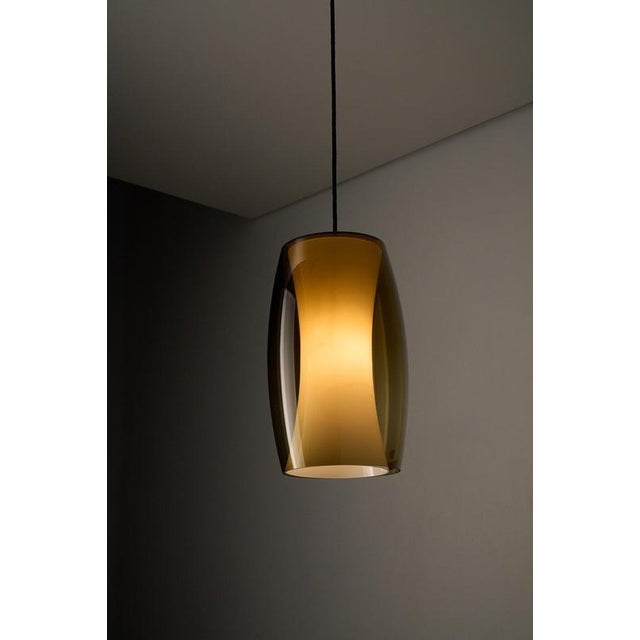 Glass Radius Lamp by Jo Hammerborg for Fog & Mørup, 1970s For Sale - Image 6 of 12