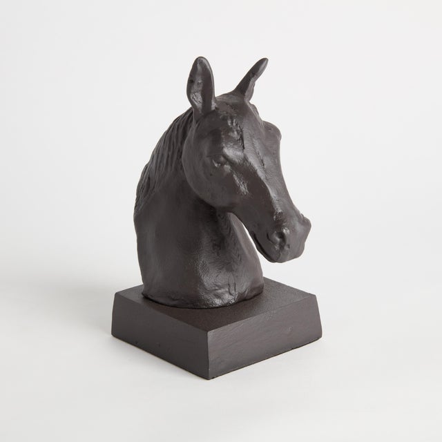 This regal creature is created by a cast aluminum sculpting method. A detailed horse bust design you, ll only find at...