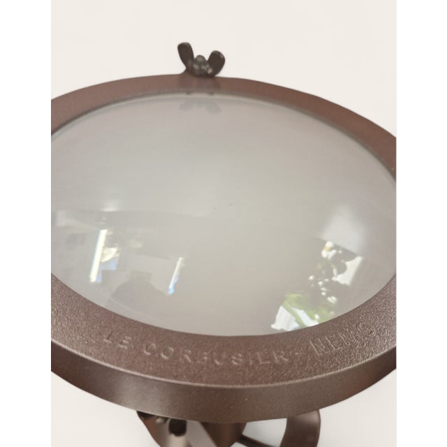 Brown Nemo Pendant Lamp by Le Corbusier for Cassina, 1950 For Sale - Image 8 of 12