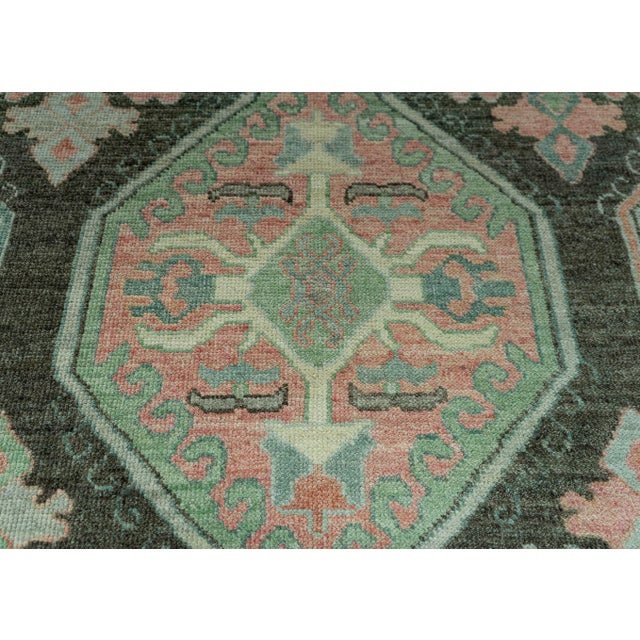 Turkish Turkish Oushak Rug 9'1" x 12'5" #20023 For Sale - Image 3 of 8
