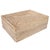 Boho Chic Artifacts Rattan Storage Box with Lid - Flat Legal File Organizer in White Wash For Sale - Image 3 of 6