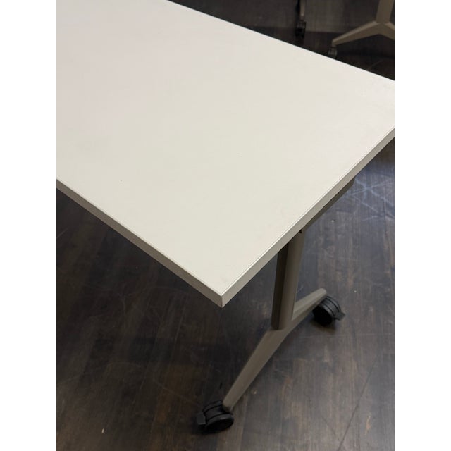 Modern AllSteel Aware Folding Table For Sale - Image 3 of 12