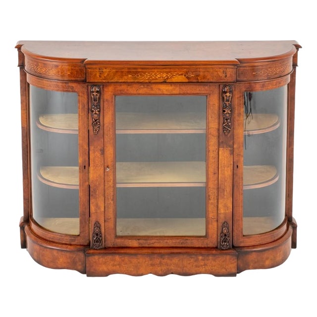 Victorian Buffet in Walnut, 1860 For Sale