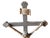 Wood Antique Polychrome Wooden Crucifix Statue For Sale - Image 7 of 10