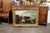 English Large English 1880s Giltwood Framed Pastoral Oil Painting with Cattle and Sheep For Sale - Image 3 of 7