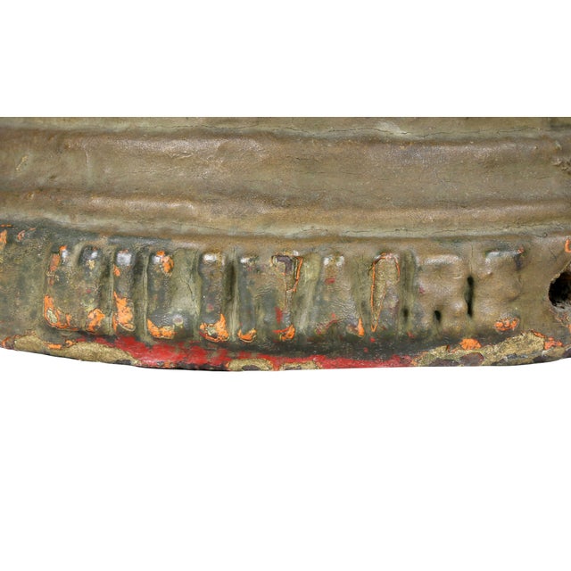 Metal French Cast Iron Horse Head Hitching Post For Sale - Image 7 of 11