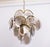 Smoked Glass Disc Chandelier from Vistosi, Italy, 1960s For Sale - Image 6 of 13