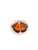 Mid-Century Modern Vintage Studio Ceramic Moth Decorative Plate For Sale - Image 3 of 12