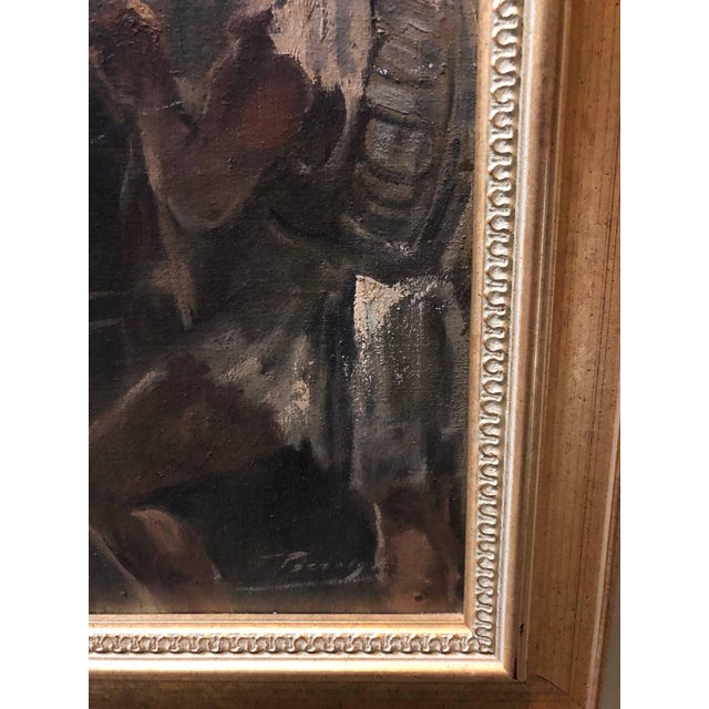 Rare Pre World War II (Pre Holocaust) Judaica Art. European Judaic art from this period is exceedingly rare. Péczely Antal...