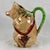 1920s Frie Onnaing Barbotine Majolica Cochon Au Jambon Pig & Ham Pitcher For Sale - Image 5 of 12