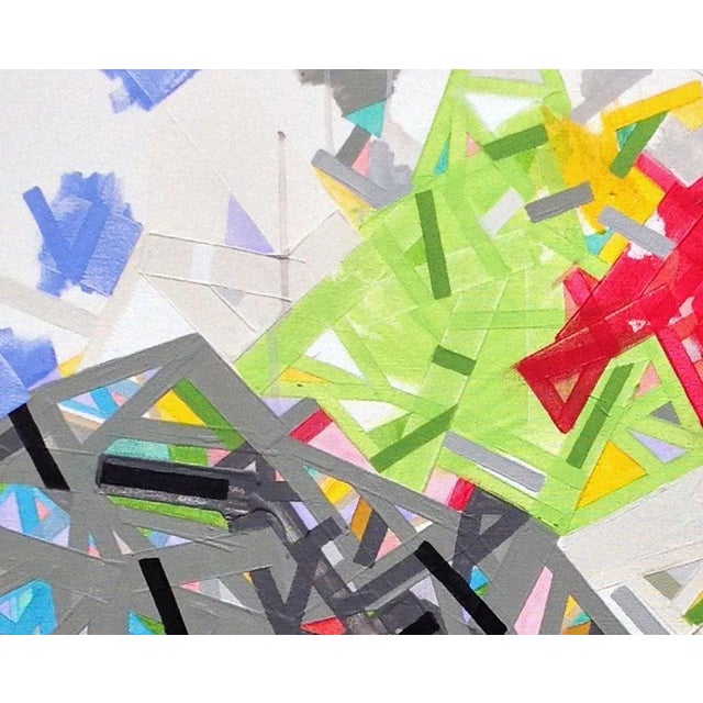 Abstract Contemporary Abstract Acrylic on Canvas Painting "Idinuuu" by Philippe Halaburda For Sale - Image 3 of 6