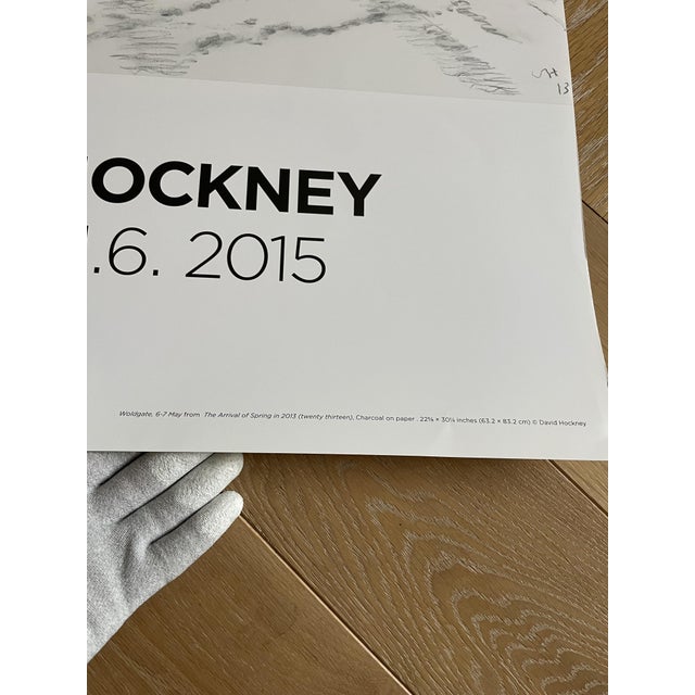 David Hockney Woldgate, 6-7 May from the Arrival of Spring in 2013, 2000s, Paper, in Good conditions. Designed from 2000...