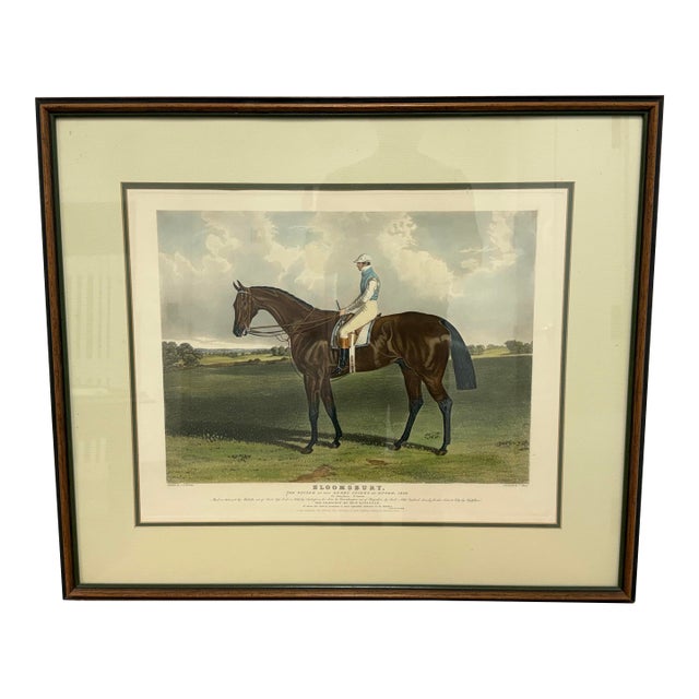 C. Hunt for John F. Herring “Bloomsbury” Equestrian Engraving, Framed For Sale