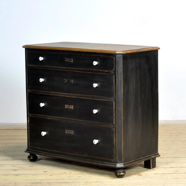 Oak and Pine Chest of Drawers, 1910s For Sale - Image 13 of 13